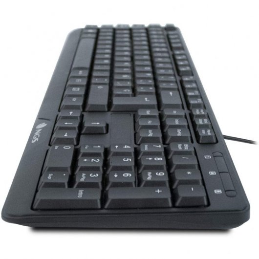 NGS FunkyV3, QWERTY, ES tastiera USB Spagnolo Nero