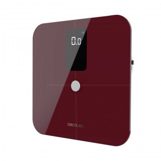 Bilancia pesapersone intelligente Cecotec Surface Precision 10400 Smart Healthy Vision Garnet