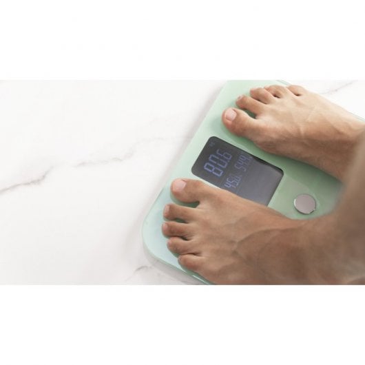 Cecotec Surface Precision 10400 Smart Healthy Vision Grüne intelligente Personenwaage
