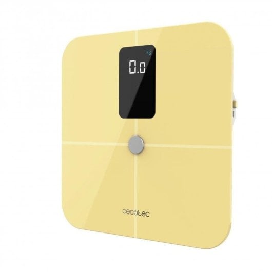 Balança de banho Cecotec Surface Precision 10400 Smart Healthy Vision Yellow Bluetooth e Medição Corporal