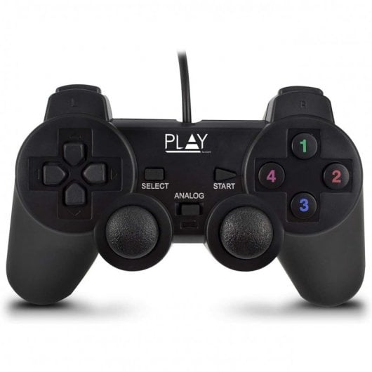 Ewent PL3330 Gamepad USB Preto