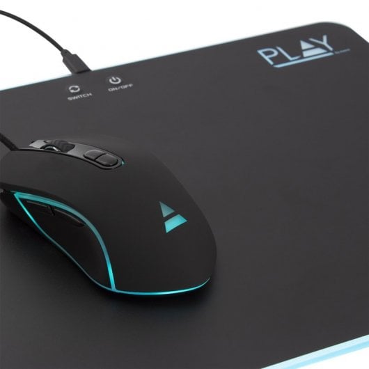 Ewent PL3341 Tapete Gaming RGB Preto