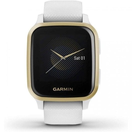 Garmin Venu Sq Smartwatch Blanco/Dorado