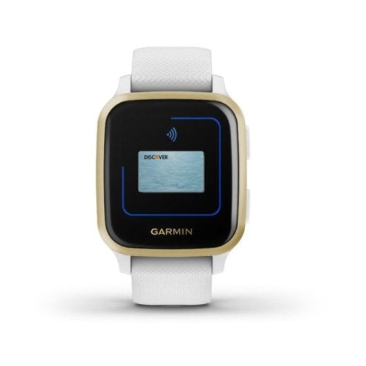 Garmin Venu Sq Smartwatch Blanco/Dorado