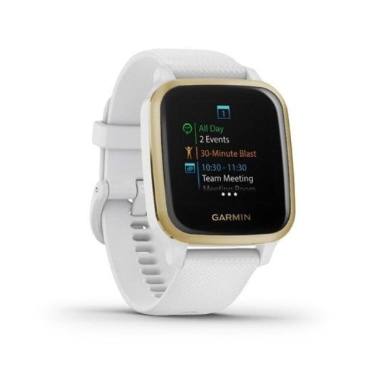 Garmin Venu Sq Smartwatch Blanco/Dorado
