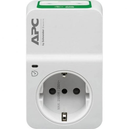 APC PM1WU2-IT Limitador de Tensión 1 Salidas AC 230 V Blanco