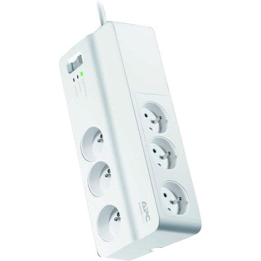 Multiprise APC PM6-FR 6 Prises avec Protection Avancée et Interrupteur