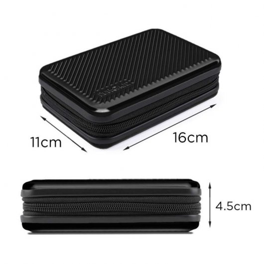 Duronic HDC3/BK Funda Protectora para Disco Duro Negro