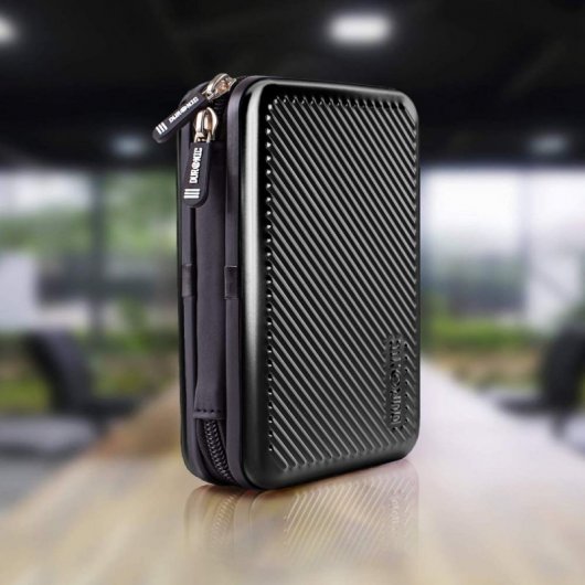 Duronic HDC3/BK Funda Protectora para Disco Duro Negro