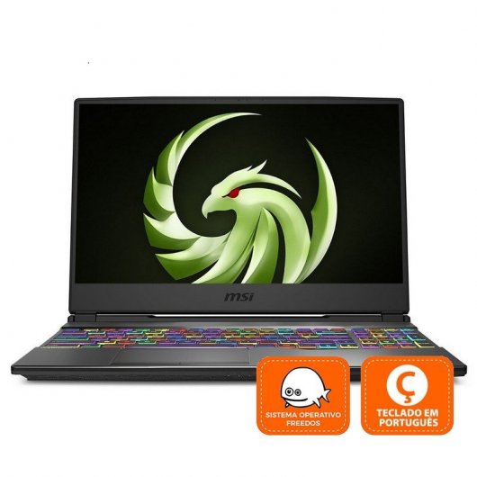 MSI Alpha 15 A3DDK-071XPT AMD Ryzen 5-3550H/16GB/512GB SSD/RX 5500M/15,6'' (PT)