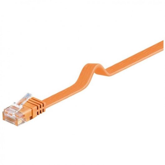 Goobay Cable de Red RJ45 UTP Cat.6 50cm Naranja
