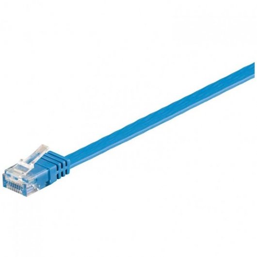 Goobay Cable de Red RJ45 UTP Cat.6 1m Azul
