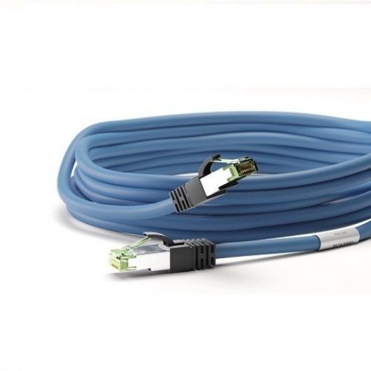 Cavo di rete Goobay SFTP CAT8 0,50 m Blu