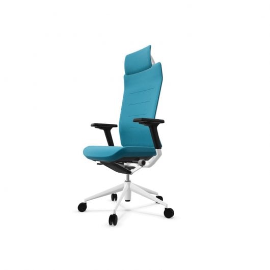 Actiu TNK Flex Silla de Oficina con Cabezal Azul