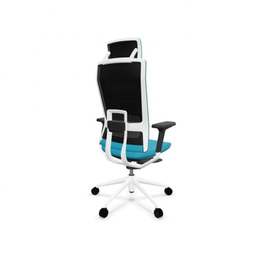 Actiu TNK Flex Silla de Oficina con Cabezal Azul