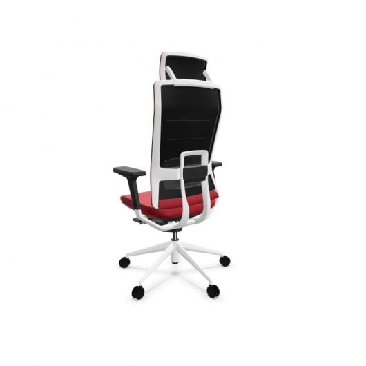 Actiu TNK Flex Silla de Oficina con Cabezal Roja