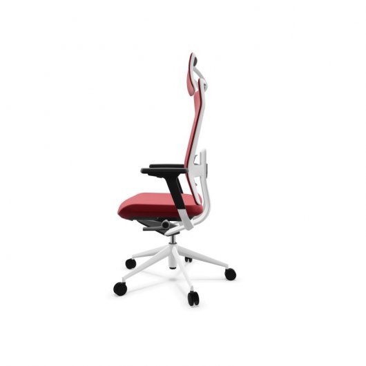 Actiu TNK Flex Silla de Oficina con Cabezal Roja