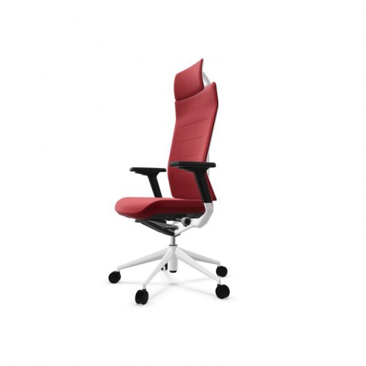 Actiu TNK Flex Silla de Oficina con Cabezal Roja