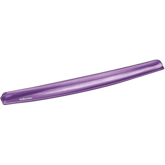 Reposamuñecas Fellowes 91437 Gel Crystal Violett Transparent Polyurethan