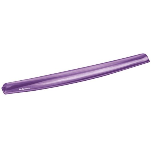 Reposamuñecas Fellowes 91437 Gel Crystal Violett Transparent Polyurethan