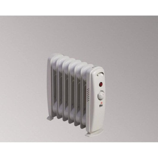 Radiateur à Huile Fm Calefacción RW-Mini 900W 7 Éléments Thermostat Sécurité
