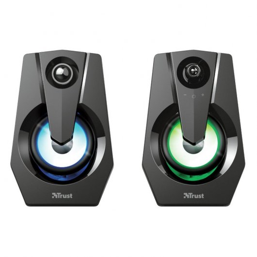 Trust Ziva RGB Colunas Gaming 2.0 12W