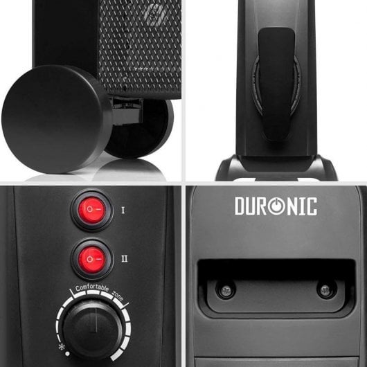 Duronic HV051 Radiador de Mica 1500W