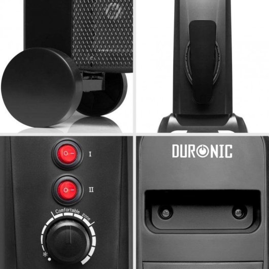 Duronic HV101 Radiador de Mica 2500W