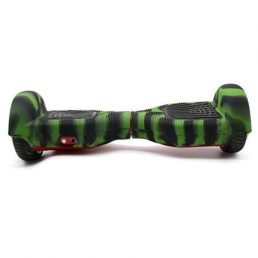 UrbanGlide Funda de Silicona Negra/Verde para Hoverboard de 6.5"
