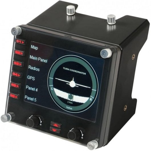 Controller di simulazione del pannello LCD multistrumento professionale Logitech G Saitek Pro Flight