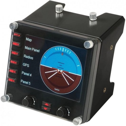 Controller di simulazione del pannello LCD multistrumento professionale Logitech G Saitek Pro Flight