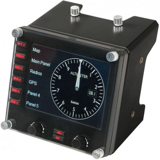 Controller di simulazione del pannello LCD multistrumento professionale Logitech G Saitek Pro Flight