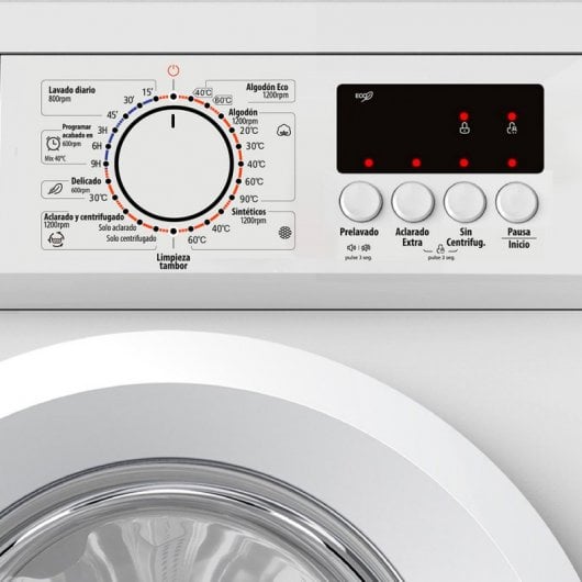 Infiniton WM-806 Lavadora Carga Frontal 8Kg D Blanca