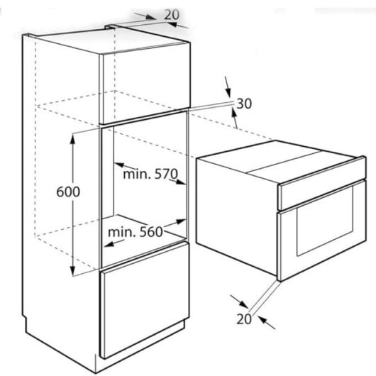 Infiniton B70L4 Forno Multifunções 70L A Inox