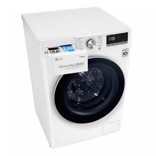 LG F4DV5009S1W Lavasecadora de Carga Frontal 9Kg/6Kg E Blanca