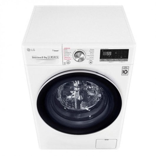 LG F4DV5009S1W Lavasecadora de Carga Frontal 9Kg/6Kg E Blanca