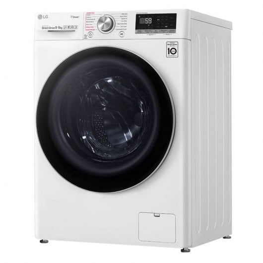 LG F4DV5009S1W Lavasecadora de Carga Frontal 9Kg/6Kg E Blanca