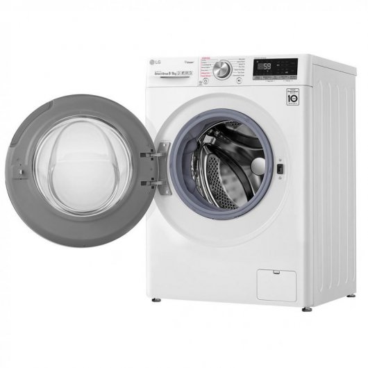 LG F4DV5009S1W Lavasecadora de Carga Frontal 9Kg/6Kg E Blanca