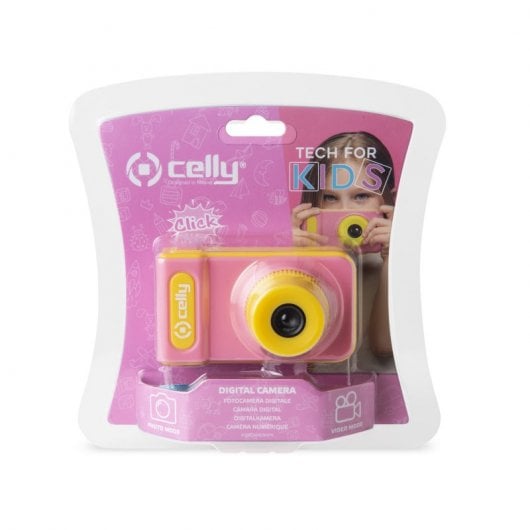 Celly Kidscamera Cámara Digital Infantil Rosa