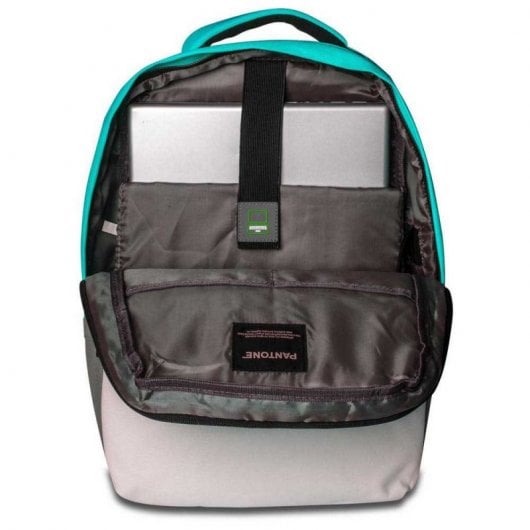 Sac à dos Celly Pantone Turquoise avec USB pour ordinateur portable jusqu'à 15,6"