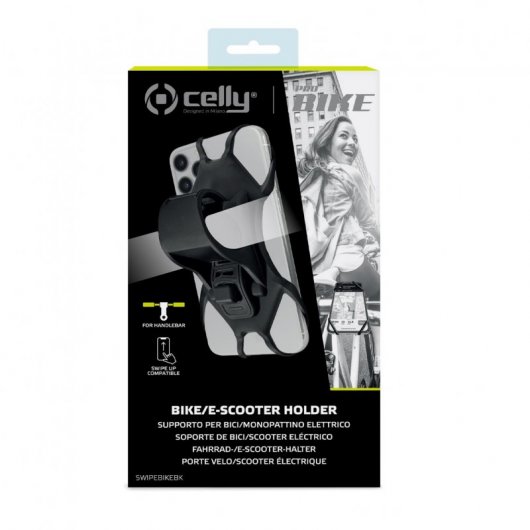 Celly SWIPEBIKE Soporte Smartphone para Bicicletas