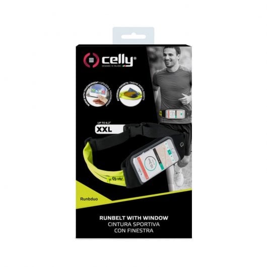 Celly Run Belt Duo Gürteltasche für Smartphone 6,5"