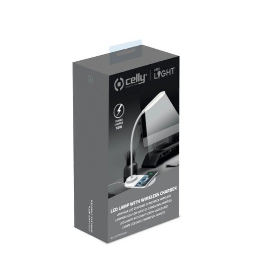 Celly Wllight Mini-LED-Lampe mit kabellosem Ladegerät