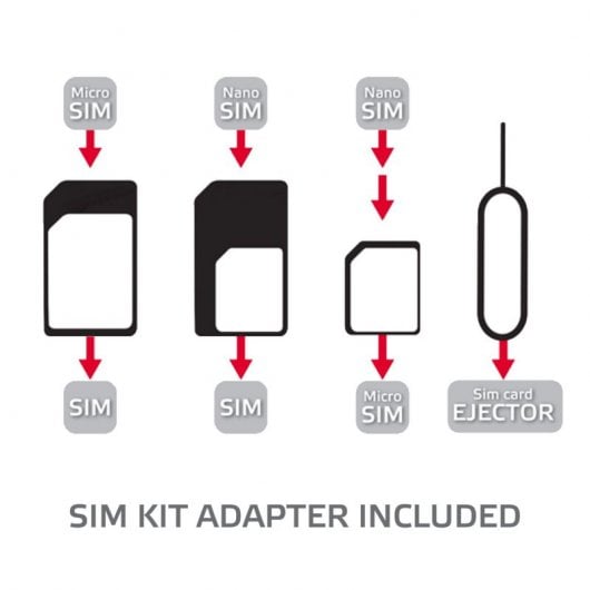 Celly Sim Kit Adapter Negro