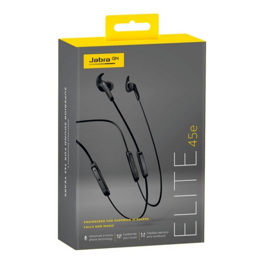 Jabra Elite 45e Auriculares Inalámbricos Negro