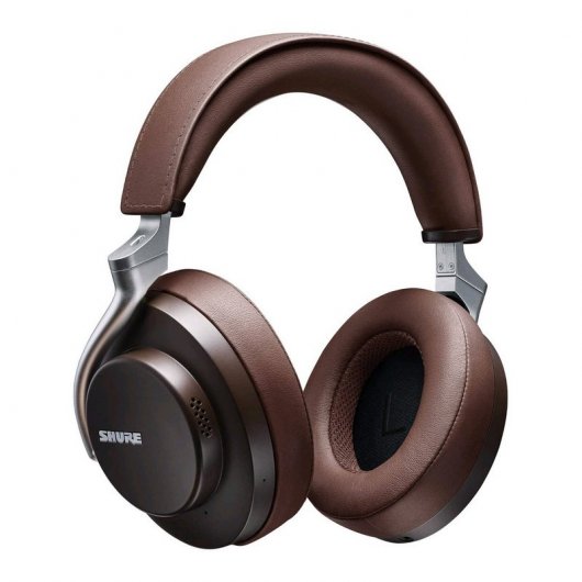 Shure AONIC 50 Auriculares Inalámbricos con Cancelación de Ruido Marrón