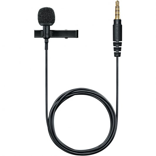 Shure Motic MVL Micrófono de Solapa Condensador para Móviles/Tabletas