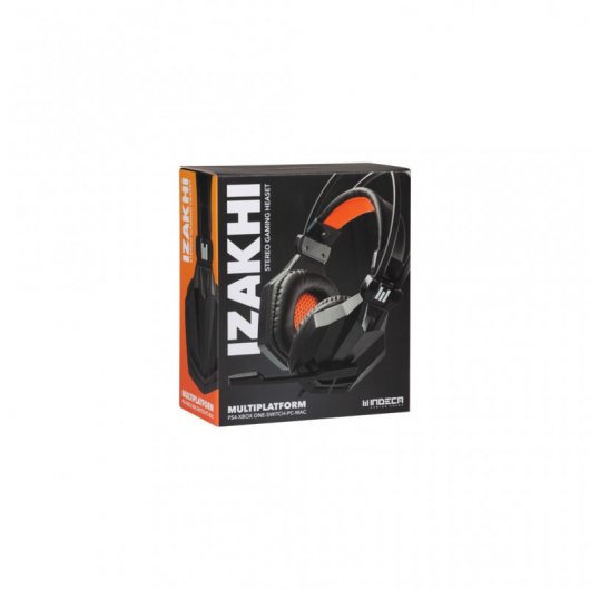 Indeca Headset Izakhi Auriculares Gaming Multiplataforma
