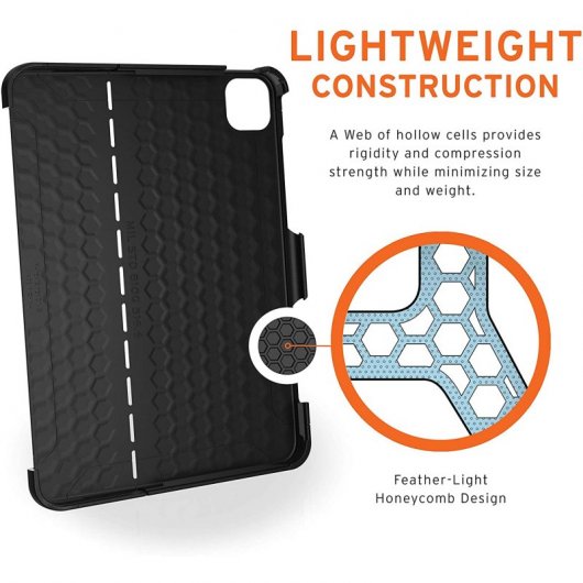 UAG Scout Funda Negra para iPad Air 10.9" 4th Gen