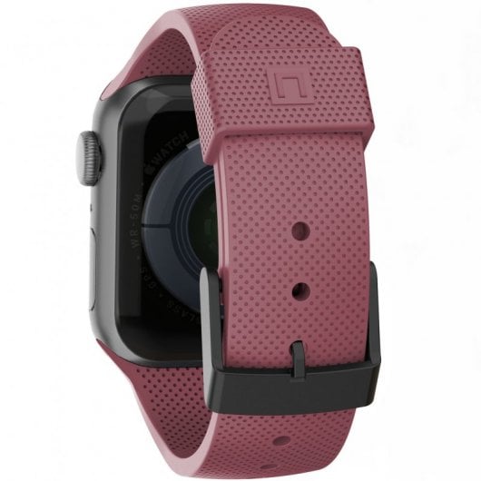 Bracelet en silicone rose UAG pour Apple Watch 38/40 mm